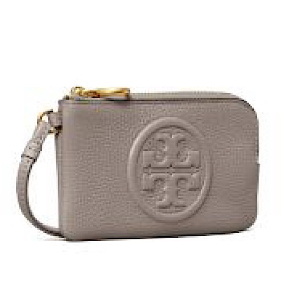 Tory Burch Perry Bombe Top-Zip Card Case - Picture 4 of 4